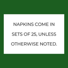 Load image into Gallery viewer, Winter Onederland First Birthday Winter Oh What Fun to be One Christmas 1st Birthday Personalized Cocktail or Luncheon Napkins, Set of 25