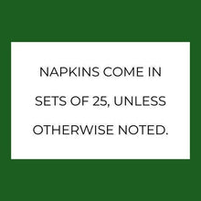 Load image into Gallery viewer, Thanksgiving Turkey Football Pie Personalized Cocktail Napkins, Set of 25