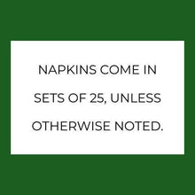 Load image into Gallery viewer, Thanksgiving Friendsgiving Give Thanks to the Lord Cocktail Napkins, Set of 25