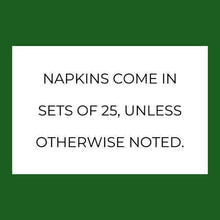 Load image into Gallery viewer, Tini Bit Merry Holiday Martini Christmas Party Jingle & Mingle Friendsmas Holiday Party Cocktail Luncheon or Dinner Napkins Set of 25