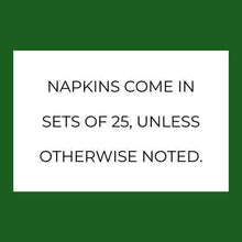 Load image into Gallery viewer, Bridal Shower Fiesta Cactus Succulents Personalized Cocktail, Luncheon or Dinner Napkins Set of 25