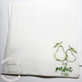 The Perfect Pair Bridal Shower Pear Bridal Shower Pear Couples Shower Perfect Pear  Spring Cocktail, Luncheon or Dinner Napkins Set of 25
