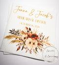 Fall Wedding Rehearsal Dinner Napkins The Night Before Fall Rehearsal Dinner Fall Personalized Wedding Rehearsal Napkins, Set of 25