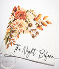 The Night Before Rehearsal Dinner Fall Rehearsal Dinner Fall Wedding Napkins One Day Away Cocktail, Luncheon or Dinner Napkins Set of 25