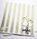 The Perfect Pair Bridal Shower Pear Bridal Shower Pear Couples Shower Perfect Pear  Spring Cocktail, Luncheon or Dinner Napkins Set of 25
