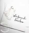 She Found Her Boo Napkins She found her Boo Bachelorette Party Boo Bridal Shower Fall Ghost Boo Bachelorette Party Napkins, Set of 25