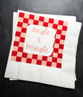 Tini Bit Merry Holiday Martini Christmas Party Jingle & Mingle Friendsmas Holiday Party Cocktail Luncheon or Dinner Napkins Set of 25