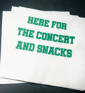 Football Party Funny Super Football Game Cocktail or Luncheon Napkins, Set of 25