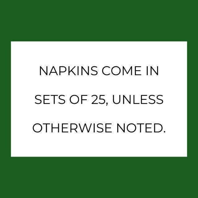 Christmas Party Red Bow Baby Shower Christmas Birthday Cocktail or Luncheon Napkins, Set of 25