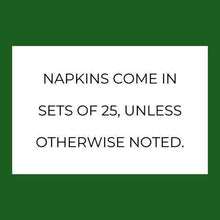 Load image into Gallery viewer, Thanksgiving Napkins Pumpkin Brown Bow Thanksgiving Dinner Napkins Thanksgiving Table Decor Brown Personalized Cocktail Napkins, Set of 25
