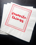 Favorite Things Party Galentines Day Brunch Love My Gals a Brunch  Valentines Day Party Cocktail, Luncheon or Dinner Napkins, Set of 25