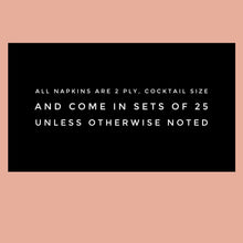 Load image into Gallery viewer, Baby Its Cold Outside Christmas Winter Baby Shower Personalized Cocktail Napkins, Set of 25
