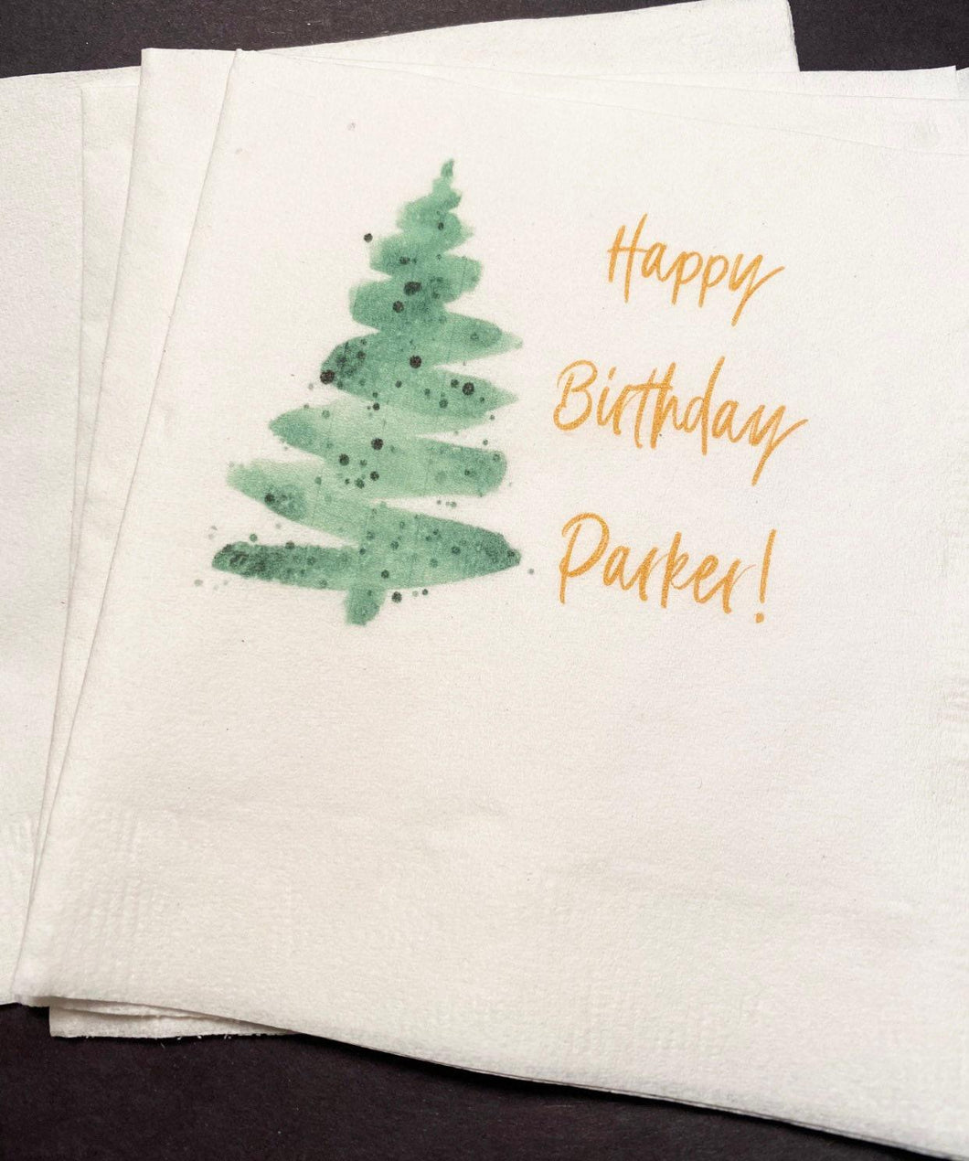 Winter Birthday December Christmas Birthday Party Winter Onederland Nutcracker Oh What Fun Personalized Cocktail Napkins, Set of 25