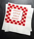Tini Bit Merry Holiday Martini Christmas Party Merry Little Girls Night Friendsmas Party Cocktail Luncheon or Dinner Napkins Set of 25