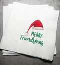 Friendsmas Christmas Party Very Merry Friendsmas It’s giving Friendsmas Funny Christmas Cocktail, Luncheon or Dinner Napkins Set of 25