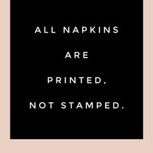 Load image into Gallery viewer, Baby It&#39;s Cold Outside Winter Christmas Pink Girl Baby Shower Personalized Cocktail Napkins, Set of 25
