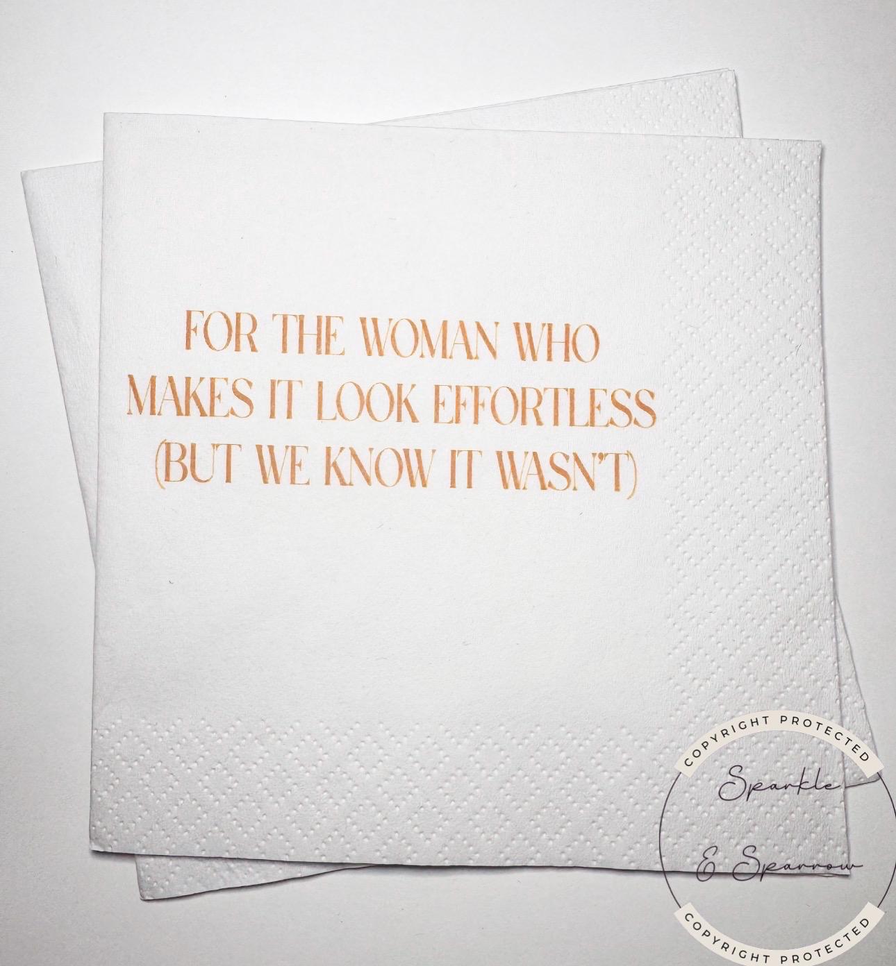 Hostess Gift Holiday Hostess Gift Thanksgiving Napkins Friendsgiving Napkins Christmas Hostess Gift Funny Snarky Cocktail Napkins, Set of 25