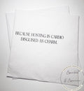 Hostess Gift Holiday Hostess Gift Thanksgiving Napkins Friendsgiving Napkins Christmas Hostess Gift Funny Snarky Cocktail Napkins, Set of 25