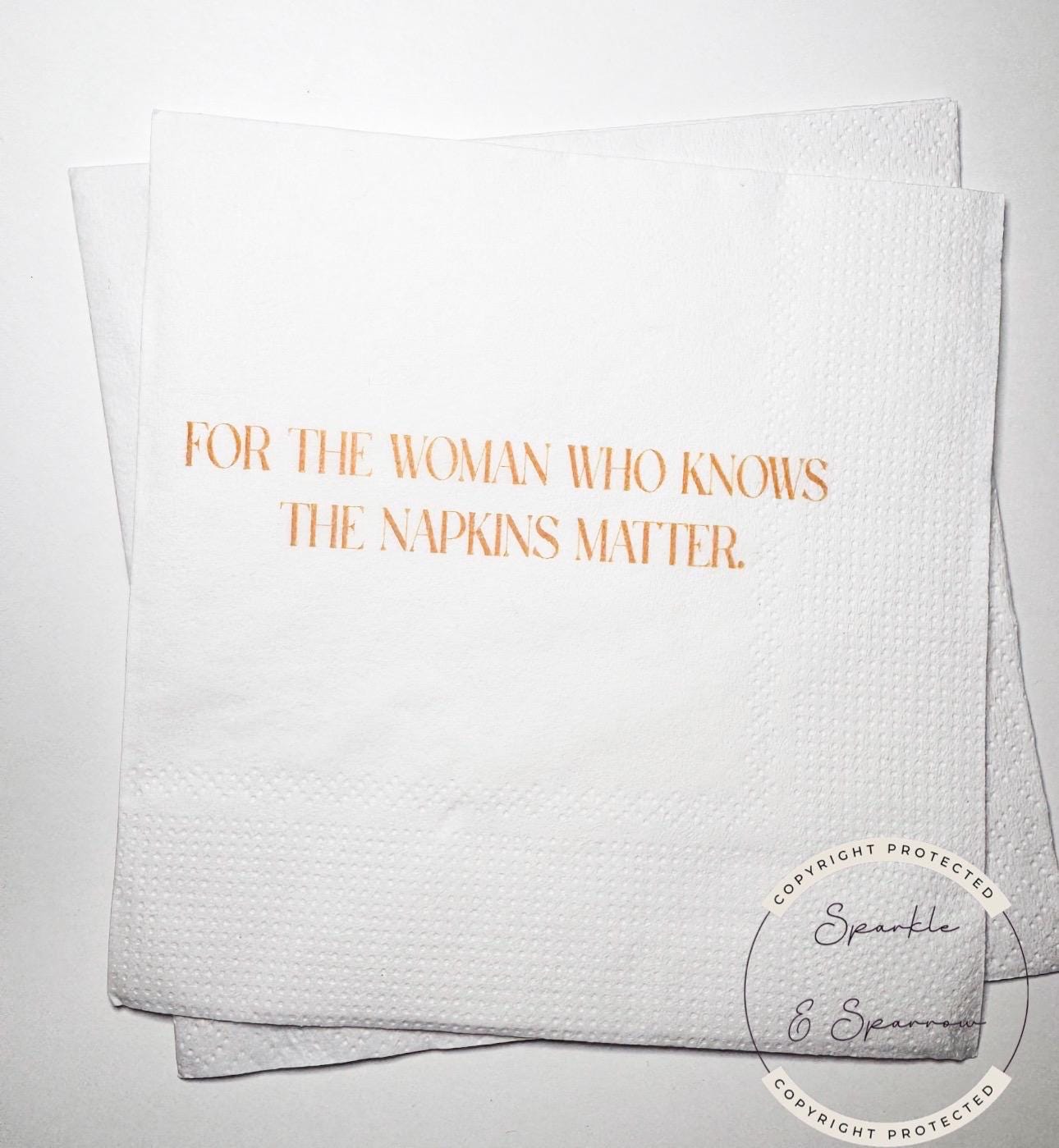 Hostess Gift Holiday Hostess Gift Thanksgiving Napkins Friendsgiving Napkins Christmas Hostess Gift Funny Snarky Cocktail Napkins, Set of 25