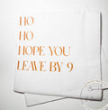 Hostess Gift Holiday Hostess Gift Ho Ho Hope You Leave Napkins Christmas Party Napkins Hostess Gift Funny Snarky Cocktail Napkins, Set of 25