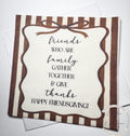 Friendsgiving Thanksgiving Friendsgiving 2025 Napkins Funny Friendsgiving Bow Dinner Party Cocktail, Luncheon or Dinner Napkins Set of 25