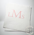 Monogram Baby Shower Monogram Birthday Bridal Shower Grandmillenial Baby Shower Personalized Cocktail, Luncheon or Dinner Napkins Set of 25