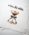 A Tini Bit Older Espresso Martini Black Bow Birthday Party Espresso Martini Bar Cocktail, Luncheon or Dinner Napkins Set of 25