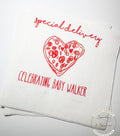 Special Delivery Slice Slice Baby Ciao Baby Red Pizza Baby Shower Red Bow Personalized Baby Cocktail, Luncheon or Dinner Napkins Set of 25