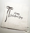 Galentine's Day Black Bow Favorite Things Party Galentines Day Brunch Valentines Black Cocktail, Luncheon or Dinner Napkins, Set of 25