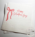 Red Bow Galentines Day Pink Red Bow Favorite Things Party Galentines Day Brunch Valentines Cocktail, Luncheon or Dinner Napkins, Set of 25