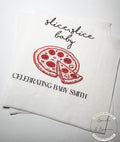 Slice Slice Baby Ciao Baby Red Pizza Baby Shower Ciao Bambino Shower Italian Personalized Cocktail, Luncheon or Dinner Napkins Set of 25