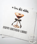 A Tini Bit Older Espresso Martini Black Bow Birthday Party Espresso Martini Bar Personalized Cocktail, Luncheon or Dinner Napkins Set of 25