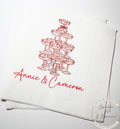 Champagne Tower Wedding Napkins Personalized Champagne Tower Bridal Shower Wedding Reception  Cocktail, Luncheon or Dinner Napkins Set of 25