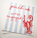 Pinch Us We're Engaged Crawfish Boil Engagement Party Let the Good Times Boil Summer Party  Cocktail, Luncheon or Dinner Napkins Set of 25