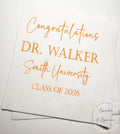 Medical School Graduation Doctor Med Graduation We Have a Doctor in the House Personalized Cocktail, Luncheon or Dinner Napkins Set of 25