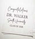 Medical School Graduation Doctor Med Graduation We Have a Doctor in the House Personalized Cocktail, Luncheon or Dinner Napkins Set of 25