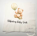 Teddy Bear Baby Shower We can Bearly Wait Green Bow Shower Fall Baby Shower Personalized Cocktail, Luncheon or Dinner Napkins Set of 25
