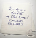 Dentist Graduation Dental School Graduation Party We have a Dentist in the House Personalized Cocktail, Luncheon or Dinner Napkins Set of 25