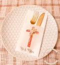 Easter Dinner Napkin Silverware Holder Easter Guest Towel Flatware Holder Place Holder Custom Easter Table Decor