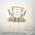 Duck Baby Shower Duck Watercolor Crest Mallard Duck Monogram Hunter Baby Shower Personalized Cocktail, Luncheon or Dinner Napkins Set of 25