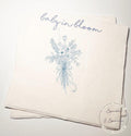 Baby in Bloom Spring Summer Baby Shower Wildflower Pink Floral Baby Shower Cocktail, Luncheon or Dinner Napkins Set of 25