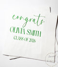 Graduation Party Class of 2026 High School Graduation College Graduation Party Personalized Cocktail, Luncheon or Dinner Napkins Set of 25