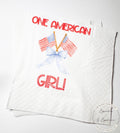 One All American Girl Patriotic 1st Birthday 4th of July Birthday Independence Day Red White Blue Birthday Party Napkins, Set of 25