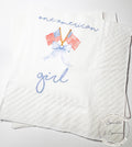 One All American Girl Patriotic 1st Birthday 4th of July Birthday Independence Day Red White Blue Birthday Party Napkins, Set of 25