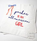 One American Girl Patriotic 1st Birthday 4th of July Birthday Independence Day Red White Blue Personalized Birthday Party Napkins, Set of 25