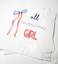 One All American Girl Patriotic 1st Birthday 4th of July Birthday Independence Day Red White Blue Bow Birthday Party Napkins, Set of 25