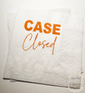Law Graduation Party Napkins Case Closed Law School Graduation Party Decor Law School Grad Cocktail, Luncheon or Dinner Napkins Set of 25