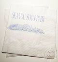 Sea You Soon Baby Shower Coastal Baby Shower Seashell Summer Baby Shower Nautical Baby Shower Cocktail or Luncheon Napkins, Set of 25