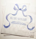 Sea You Soon Baby Shower Coastal Baby Shower Seashell Summer Bow Baby Shower Nautical Baby Shower Cocktail or Luncheon Napkins, Set of 25