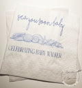 Sea You Soon Baby Shower Coastal Baby Shower Seashell Summer Baby Shower Nautical Personalized Cocktail or Luncheon Napkins, Set of 25